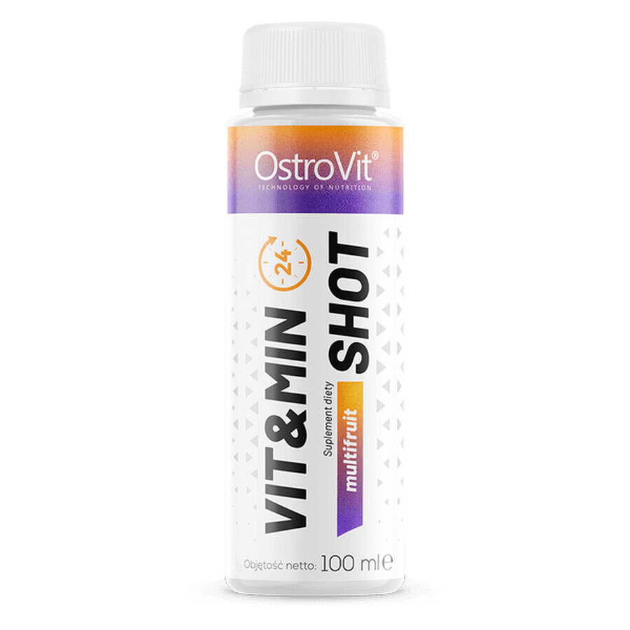 OstroVit Vit&amp;Min Shot, multifruitsmaak, 100 ml