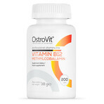 OstroVit Vitamin B12 Methylcobalamin, vitamin B12 400 µg, 200 tablets