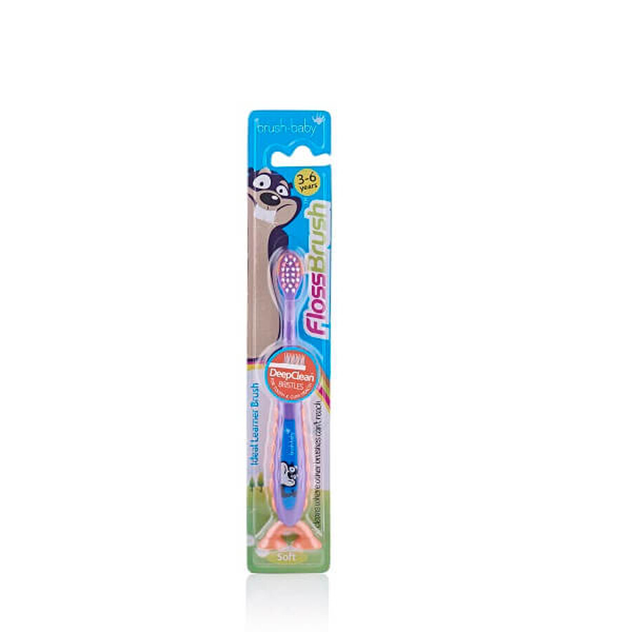 Tandenborstel voor kinderen 3-6 jaar FlussBrush, Brush Baby