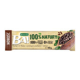 Bakalland BA! 100% Natuur Fruitreep, Dadels en Cacao met geroosterde pinda's en granen, zonder toegevoegde suiker, 40 g