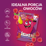 beRAW! Kids, jellies, raspberry with chips, no added sugar, 35 g