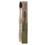 Tandenborstel met biologisch afbreekbare houtskool bamboe body, LovYC