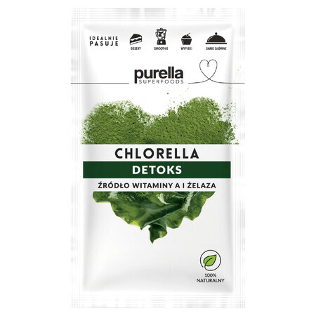 Purella Superfoods Chlorella, poeder, 21 g