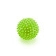 4Fizjo Spike Ball, massagebal met spijkers, groen, 9 cm