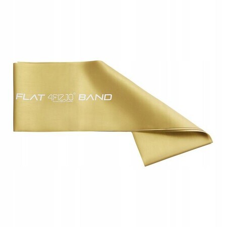 4Fizjo Flat Band, revalidatieband, goud, weerstand 7/7