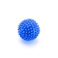 4Fizjo Spike Ball, massagebal met stekels, blauw, 8 cm