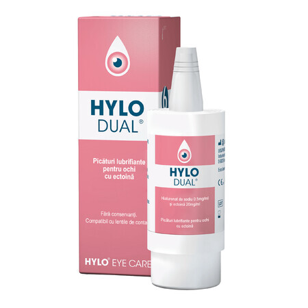 Hylo Dual druppels, 10 ml, Ursapharm