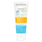 Bioderma Photoderm Pediatrics, Minerale vloeistof voor kinderen, voor gevoelige en allergische huid, SPF 50+, vanaf de geboorte, 50 g