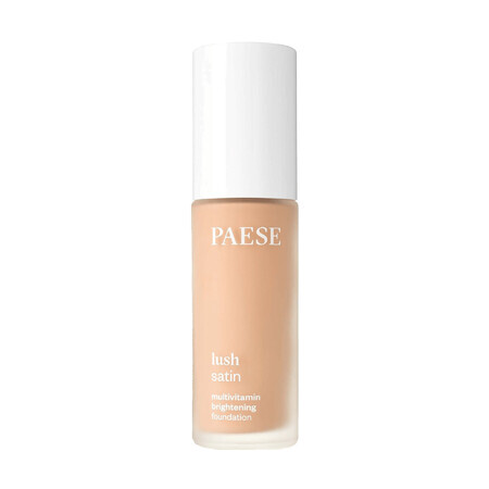 Paese Lush Satin, fond de ten iluminator cu vitamine, nr. 32 natural, 30 ml