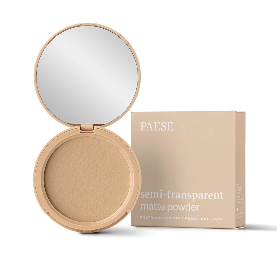 Paese, halbtransparentes mattierendes Puder, 3A goldbeige, 9 g