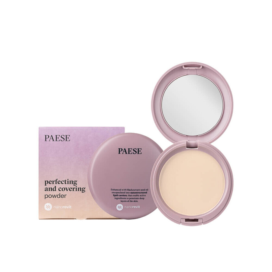 Paese Nanorevit, beauty powder and coverage, 01 ivory, 9 g