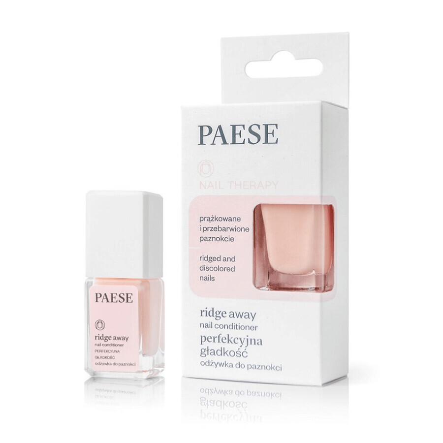 Paese Nail Therapy, conditioner for discolored nails Ridge away, 8 ml