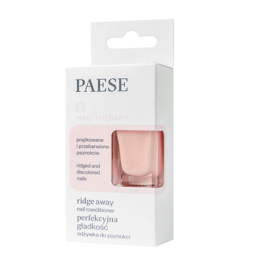 Paese Nail Therapy, conditioner for discolored nails Ridge away, 8 ml