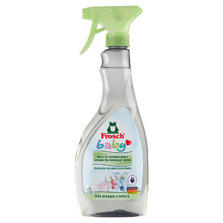 Frosch Baby, spray voor het verwijderen van vlekken uit baby- en kinderkleding, 500 ml