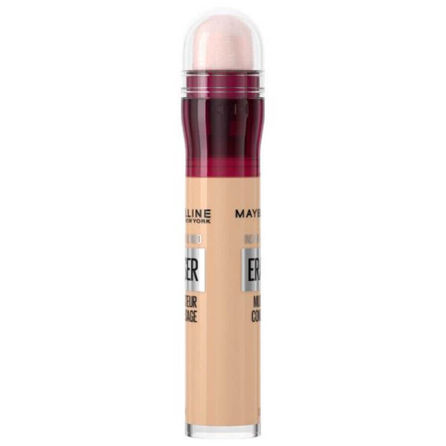 Maybelline Instant Eraser, multifunctionele concealer voor het gezicht, 01 Light, 6.8 ml