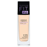 Maybelline Fit Me! Luminous and Smooth, verhelderende foundation, Nr. 125 Nude, 30 ml