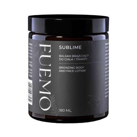 Fuemo Sublime, tanning lotion for body and face, 180 ml