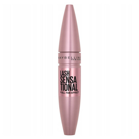 Maybelline Lash Sensational Full Fan Effect, Mascara, verdikkende, Intens Zwart, 9.5 ml