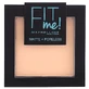 Maybelline Fit Me! mate y sin poros, polvo matificante, nº 104, Marfil suave, 9 g
