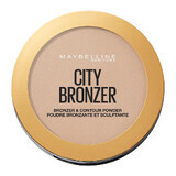 Maybelline City Bronzer, polvos bronceadores para el rostro, 250 Medium Warm, 8 g