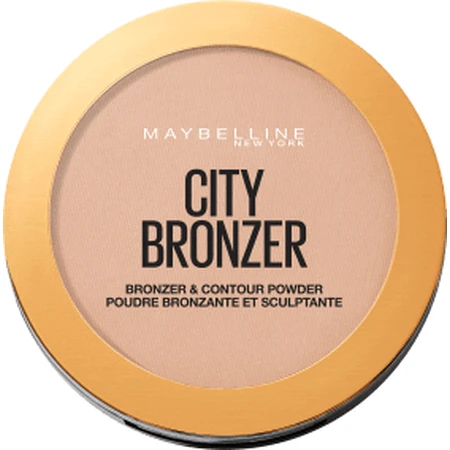 Maybelline City Bronzer, bronzing poeder voor gezicht, 250 Medium Warm, 8 g