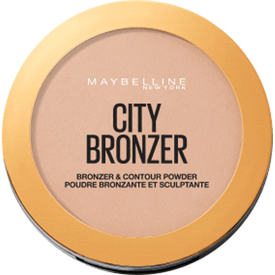 Maybelline City Bronzer, bronzing poeder voor gezicht, 250 Medium Warm, 8 g