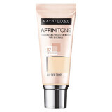 Maybelline Affinitone, fond de ten, 02 Light Porcelain, 30 ml