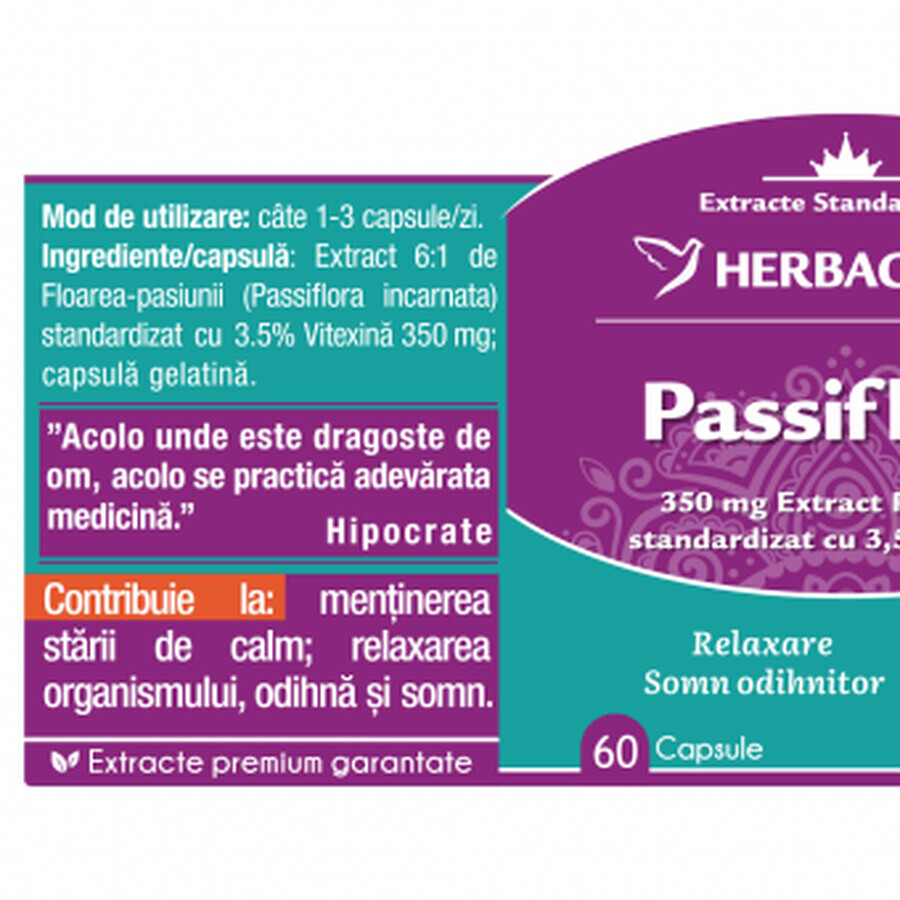 Herbagetica Passiflore x 60cps