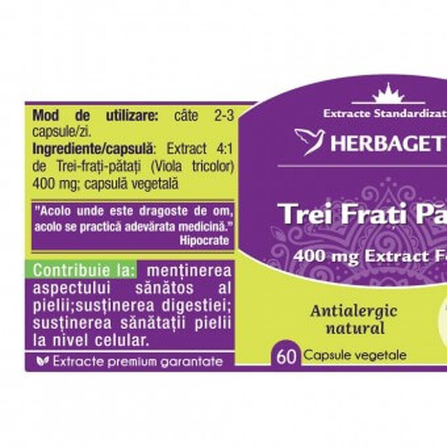 Herbagetica Trei Frati Patati x 60 stuks