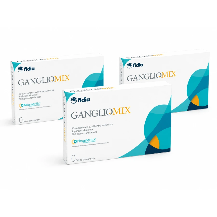 GanglioMix, 3x30 comprimidos, Fidia