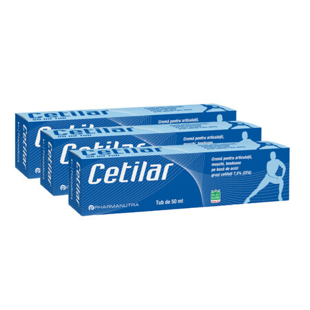 Cetilar crème, 3x50 ml, Solacium