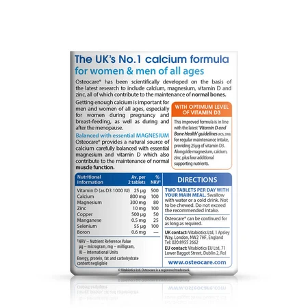 Osteocare Original, 2x90 tabletten, VitaBiotics LTD