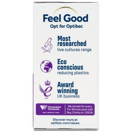 Optibac Probiotikum für Vaginalflora, 2x30 Kapseln
