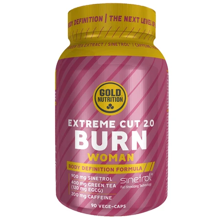 Extreme Cut Burn 2.0 Mujer, 90 cápsulas vegetales, Gold Nutrition