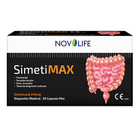 SimetiMax, 30 capsules, Novolife