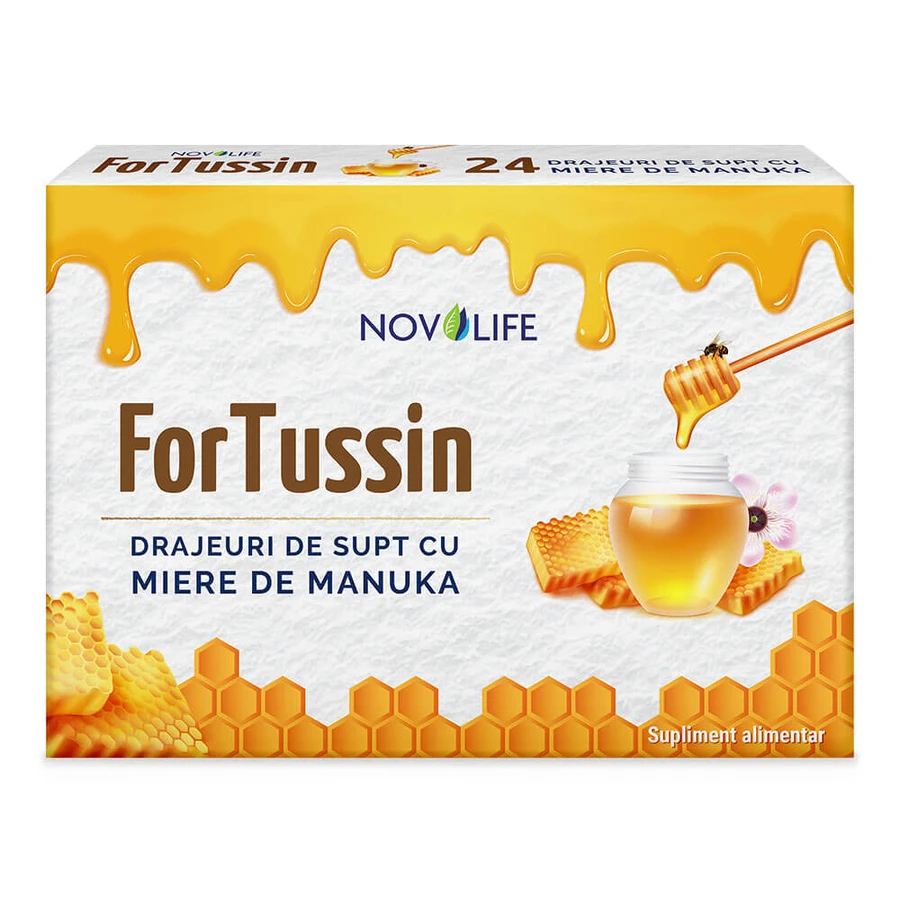 ForTussin, 24 saugende Dragees, Novolife