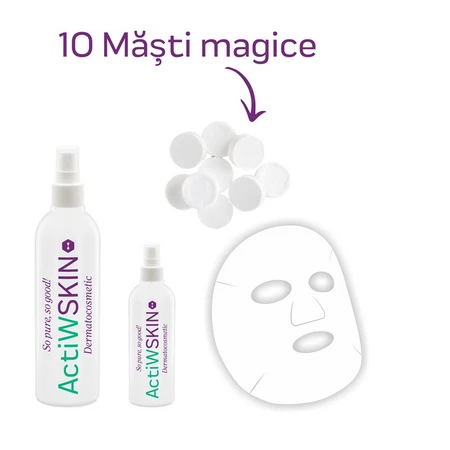 Small anti-acne treatment package, ActiW SKIN