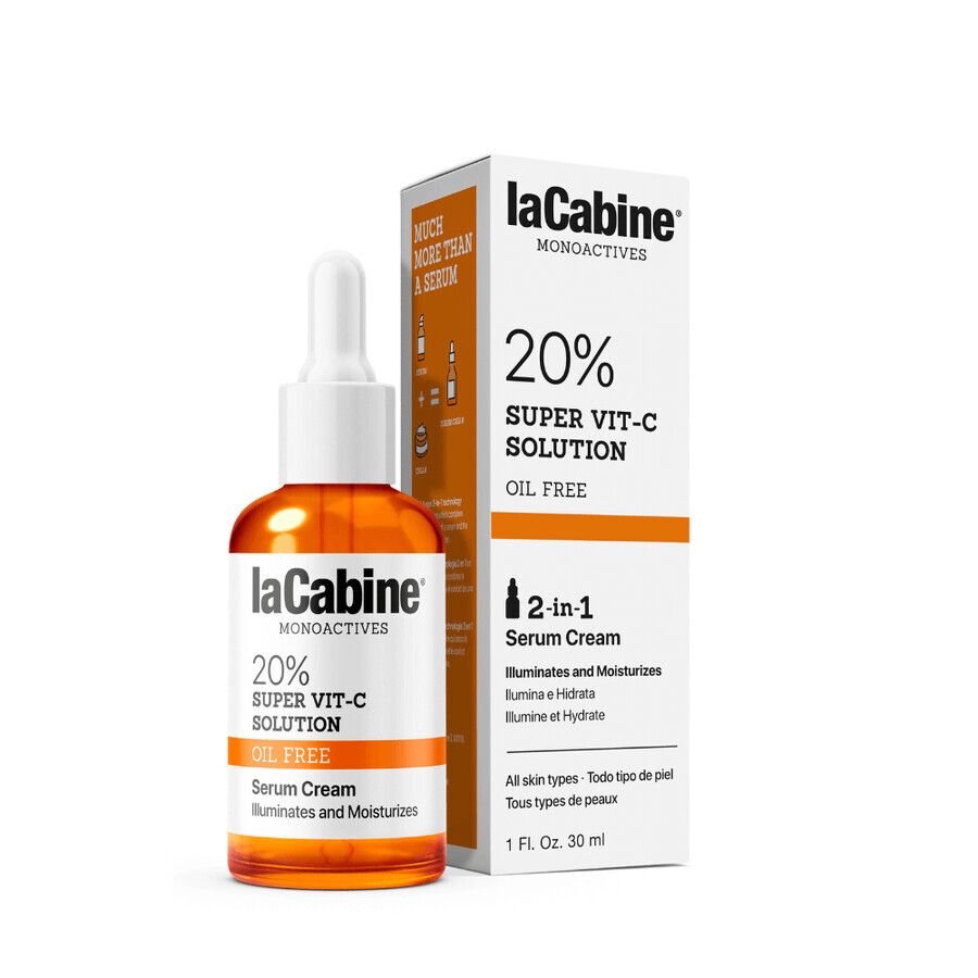 Serum-cream 20% Super Vitamin C Monoactives, 30 ml, La Cabine