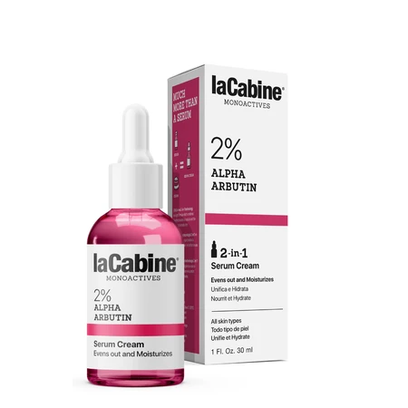 Siero-crema contro l'iperpigmentazione 2% Alfa-Arbutina Monoactives, 30 ml, La Cabine