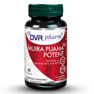 Muira Puama Potent, 60 kapsułek, Dvr Pharm