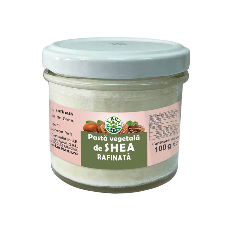 Herbalsana refined shea vegetable paste, 100 g, Herbavit