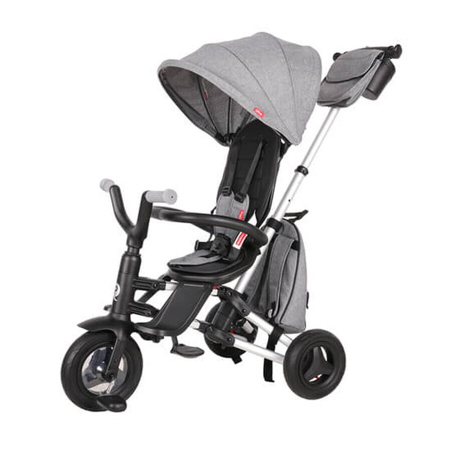 Tricycle ultra-pliant pour enfants Nova Rubber, Gris, Qplay