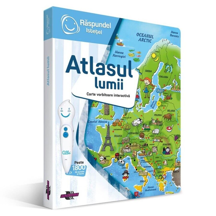 Livre interactif, Atlas du monde, Raspundel Istetel