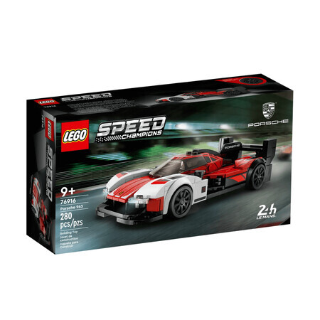 Porsche 963 Lego Speed Champions, 9 jaar+, 76916, Lego