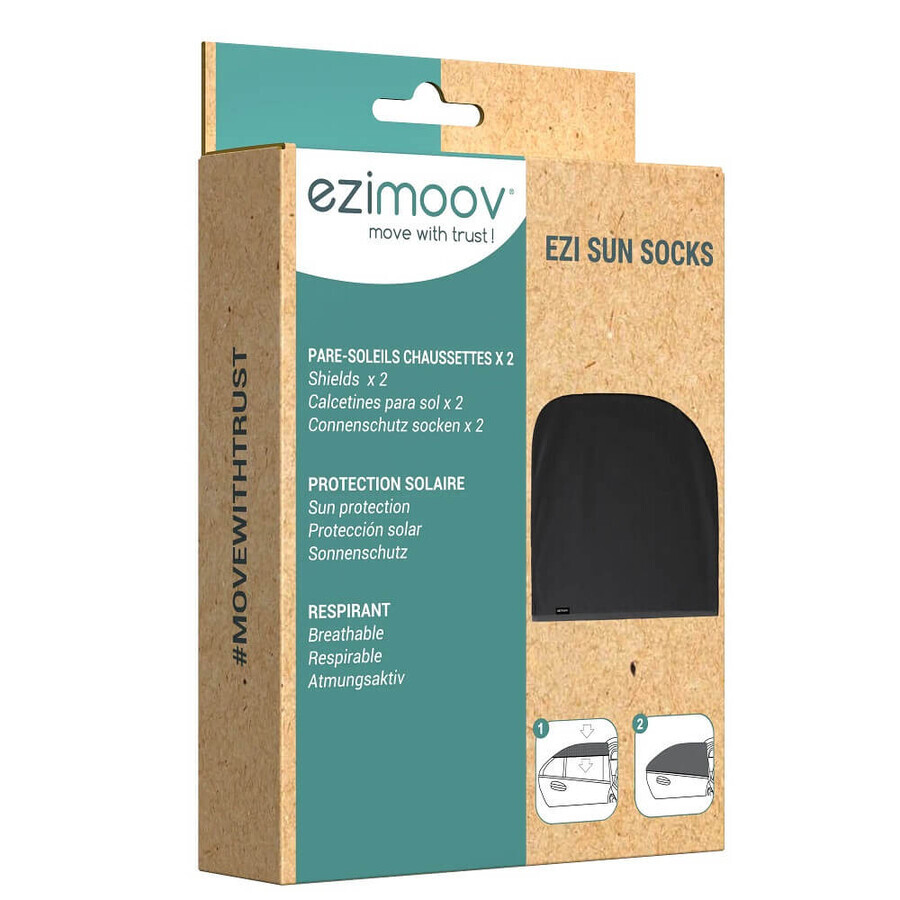 Lot de 2 chaussettes auto, Ezimoov