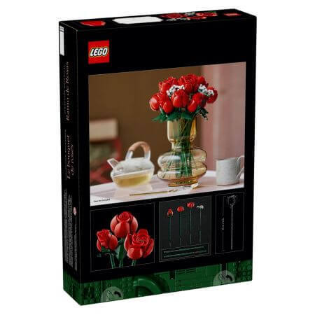 Boeket rozen, 18 jaar+, 10328, Lego-pictogrammen