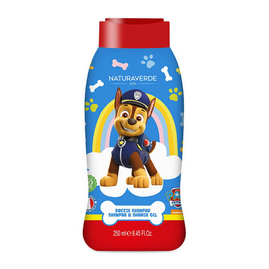 Sampon si gel de dus Paw Patrol, 250 ml, Naturaverde