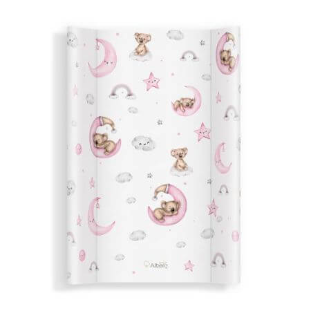 Baby-wiegmatras met inleg, 70x47,5 cm, Heaven World Pink, Klups