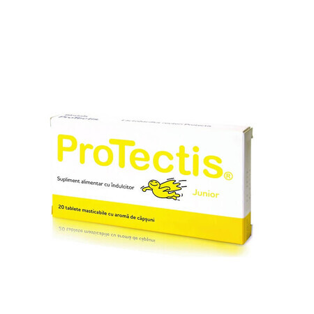 Protectis Junior met aardbeiensmaak, 20 tabletten, BioGaia