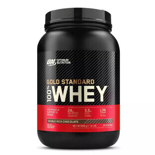 Whey Protein Gold Standard Double Rich Chocolate, 899 g, Optimum Nutrition